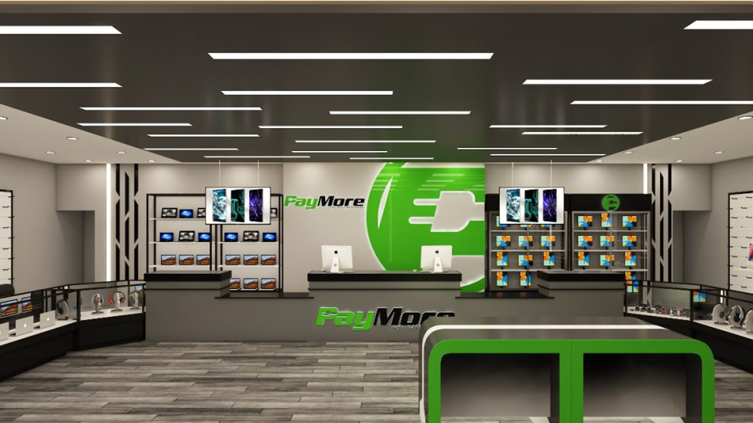 inside a paymore store