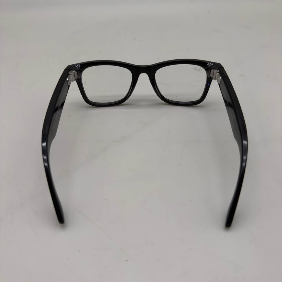 Ray-Ban Wayfarer Gen 2 Shiny Black Transitions Grey RW4012 AI Smart Glasses