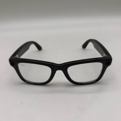 Ray-Ban Wayfarer Gen 2 Shiny Black Transitions Grey RW4012 AI Smart Glasses