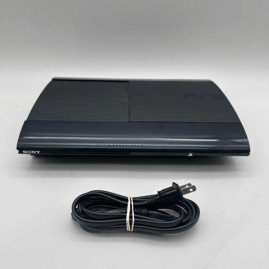Sony PlayStation 3 Slim PS3 500GB Black Console Gaming System Only CECH-4001C