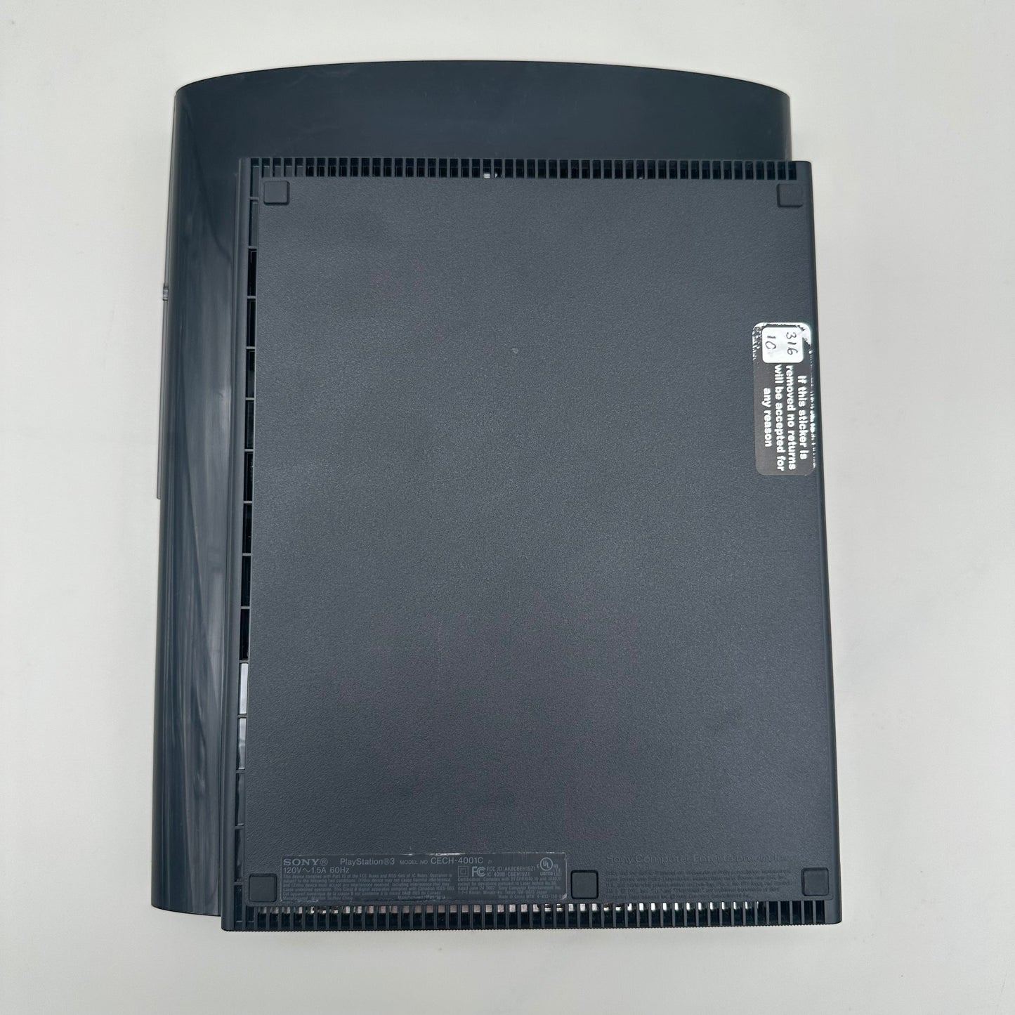 Sony PlayStation 3 Slim PS3 500GB Black Console Gaming System Only CECH-4001C