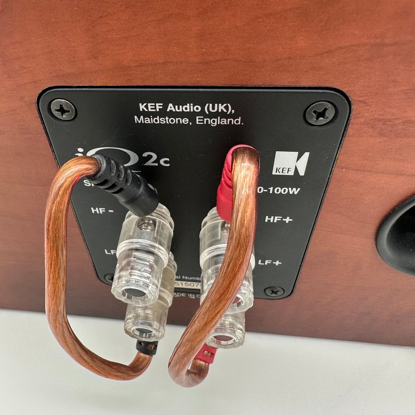 KEF IQ2C Center Channel Speaker Brown SP3504